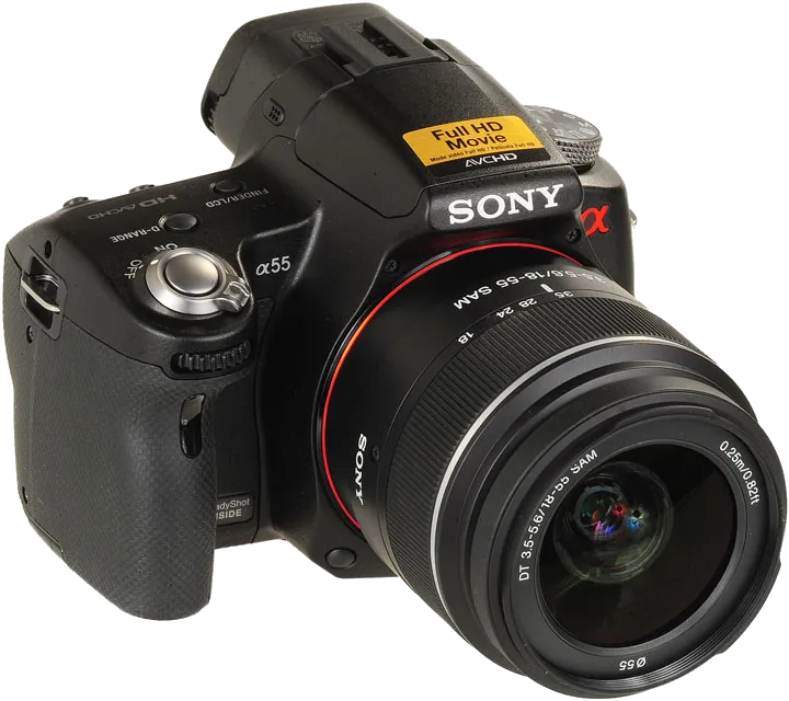 Замена передней панели Sony A55 