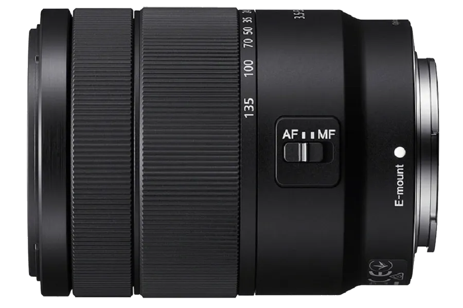 Установка подвеса Sony E 18-135mm F3.5-5.6 OSS
