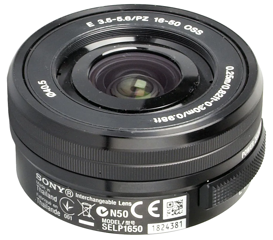 Установка подвеса Sony SEL-P1650 16-50mm F3.5-5.6 OSS