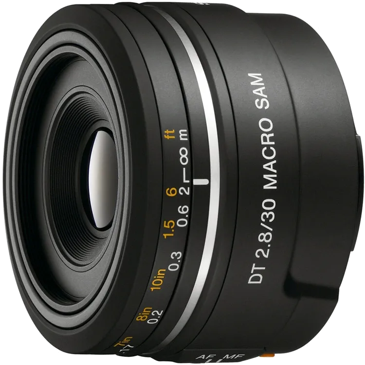 Установка подвеса Sony  SAL-30M28 30mm F2.8 Macro