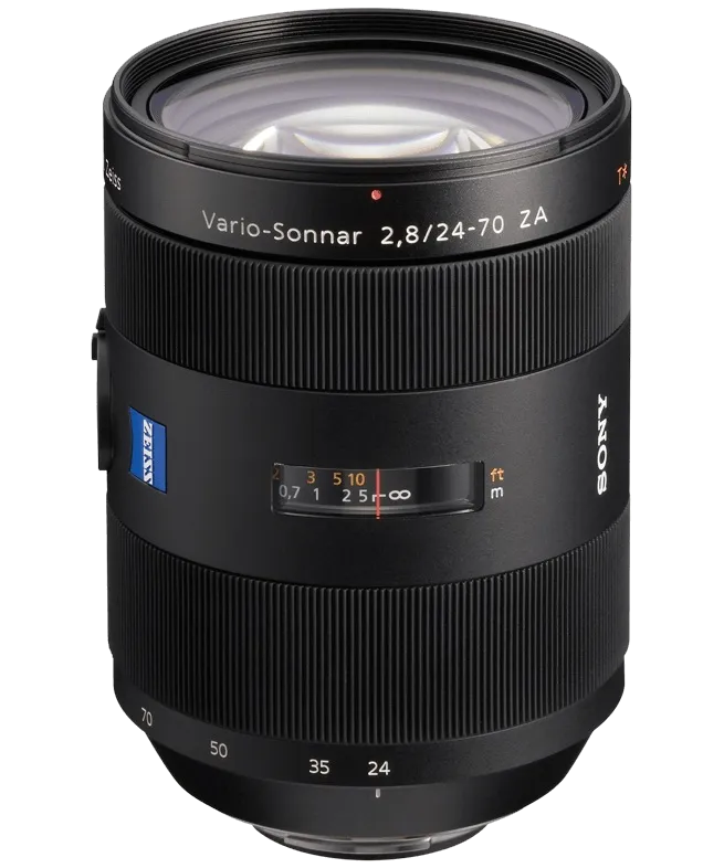 Установка подвеса Sony SAL-2470Z2 Sonnar T * 24-70mm F2.8 ZA SSM II