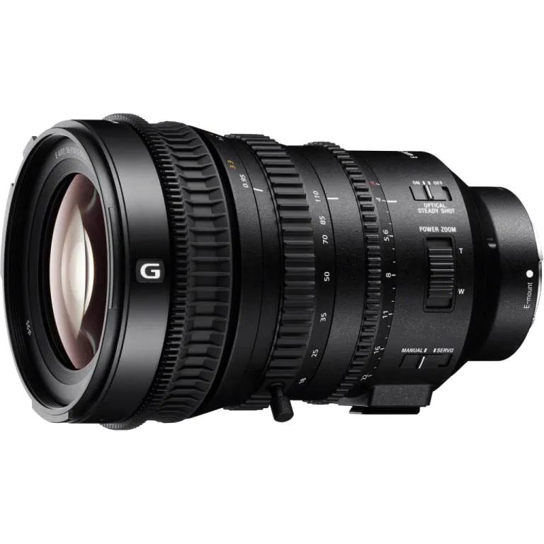 Установка подвеса Sony SEL-P18110G 18–110 mm F4 G OSS