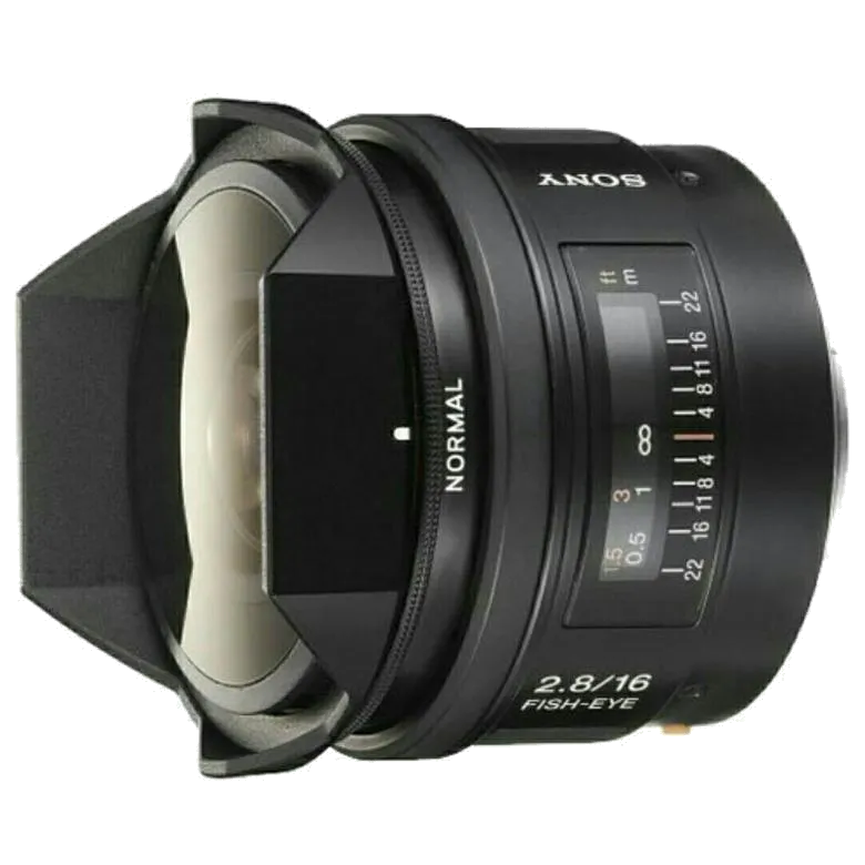 Установка подвеса Sony SAL-16F28 16mm F2.8